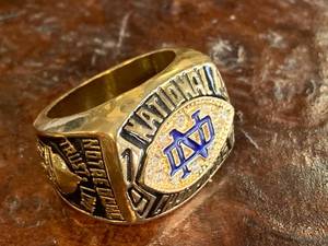 Notre Dame Championship Ring Size 11 12