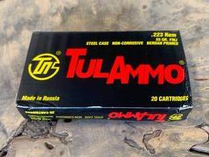 20 Rounds .223 Ammo Ammunition