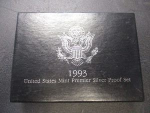9. 1993 US Mint Premier Silver Proof Set