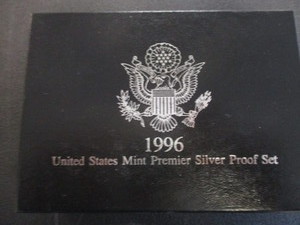12. 1996 US Mint Premier Silver Proof Set