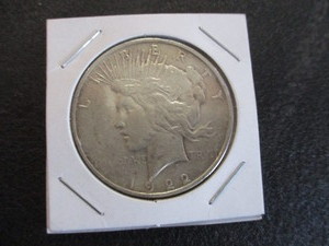 45. 1922-D Peace Silver Dollar
