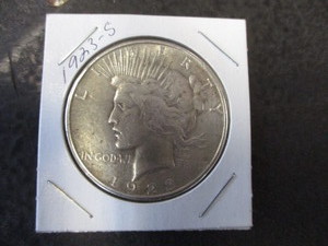 47. 1923-S Peace Silver Dollar