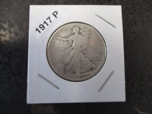 50. 1917-P (Philadelphia Mint) Walking Liberty Silver Half Dollar