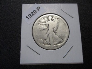 53. 1920-P (Philadelphia Mint) Walking Liberty Silver Half Dollar