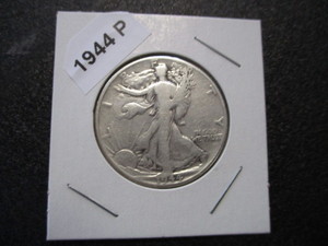 67. 1944-P  (Philadelphia Mint) Walking Liberty Silver Half Dollar