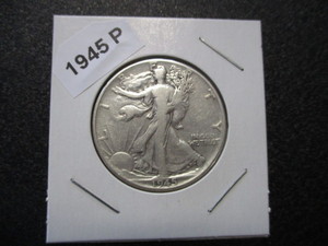 68. 1945-P (Philadelphia Mint) Walking Liberty Silver Half Dollar