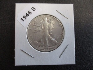 72. 1946-S (San Francisco Mint) Walking Liberty Silver Half Dollar