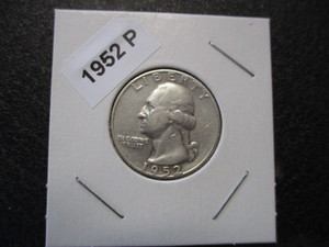 83. 1952-P (Philadelphia Mint) Washington Silver Quarter