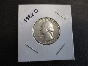 88. 1962-D (Denver Mint) Washington Silver Quarter