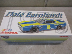 2. Action 124th Scale NASCAR Die Cast Car Collectable Dale Earnhardt 1975 #8 Dodge Stock Car