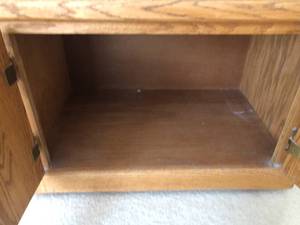 Side table and cabinet