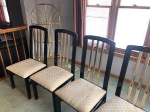 Chairs and Shelf