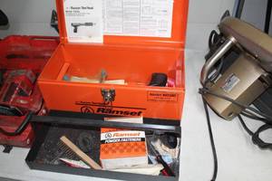 lot 755 image: Ramset  Red Head MD380 Low Velocity Powder Actuated Tool, Case
