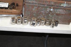 lot 769 image: Lot of (11) 34 Sockets - 2, 1-78, 1-34, 1-1116
