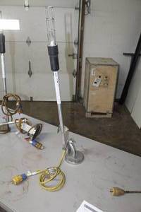lot 730 image: Ericson BL500M 500W Tungsten Halogen Magnetic Base Shielded Inspection Light