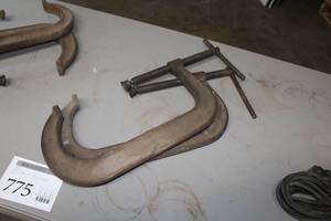 lot 775 image: Lot of (2) 19 C-Clamps