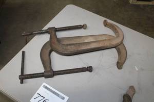 lot 776 image: Lot of (2) 19 C-Clamps