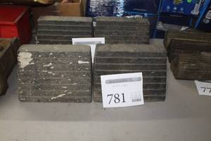 lot 781 image: Lot of (2) Rubber Wheel Chocks