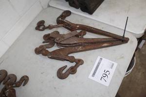 lot 795 image: Lot of (3) Chain Tighteners