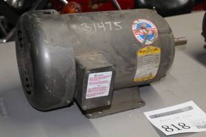 lot 818 image: Baldor Industrial Motor 3-Phase