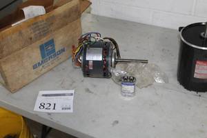 lot 821 image: Emerson KA55HXSMW-2346 Furnace Blower Motor (New )