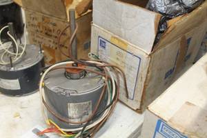 lot 828 image: Emerson KA55HXSMJ-1776 PSC Condensor Fan Motor All Angle MTD