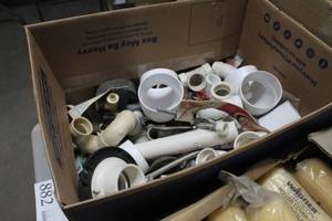 lot 882 image: PVC Plumbing Fittings and Misc. Plumbing Supplies