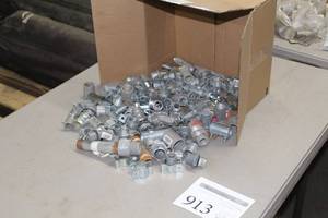 lot 913 image: Electrical Conduit Connectors (New and Used)