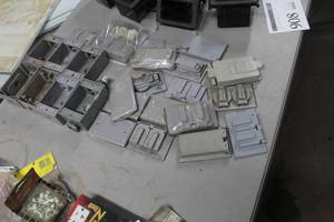 lot 909 image: Electrical Outlet Boxes and Face Plates