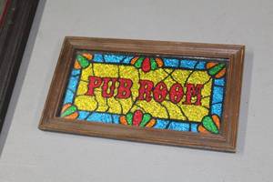 lot 560 image: Pub Room Framed Sign