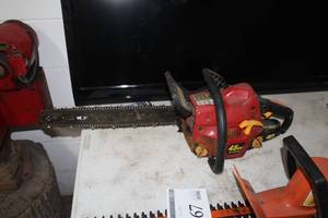 lot 566 image: Homelite Timberman 45cc PowerStroke Gas 18 Chainsaw