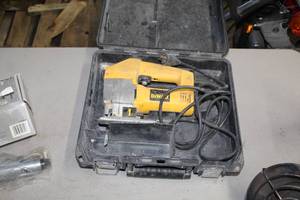 lot 570 image: DeWalt DW318 Orbital Jig Saw, Case