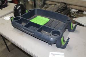 lot 593 image: The Little Burros Plastic Wheelbarrow Caddy