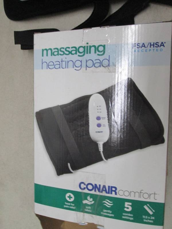 conair comfort massaging heating pa...