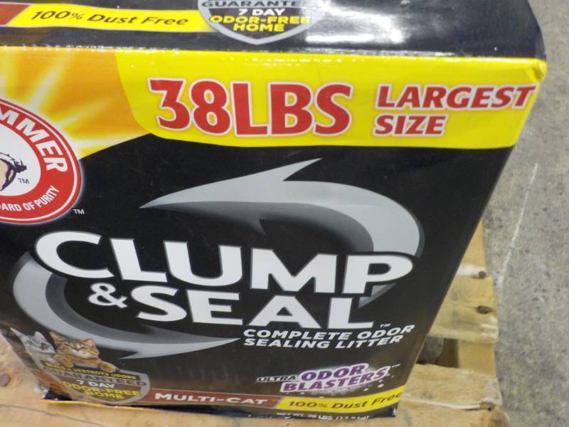 Arm and Hammer 38 lb. Box Clump and...