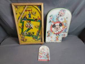 Vintage Handheld Pinball Type Toys