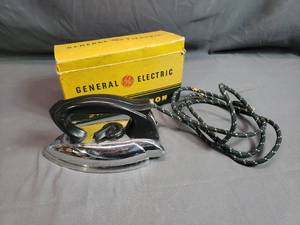 Old Coleman Iron and General Electric Iron Box