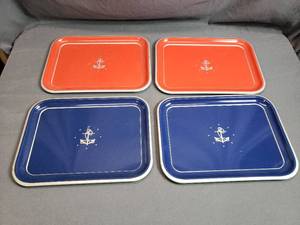 Nautical Themed Serving Trays