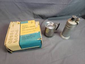 Cocktail Mixer, Cream Gravy, Vintage Cookie Press