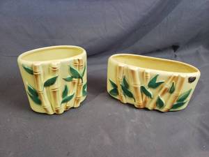 2 Bamboo Royal Copley Planters