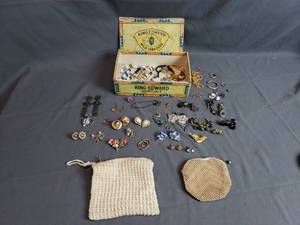 Vintage Earrings, Jewelry Beads, Jewelry Parts