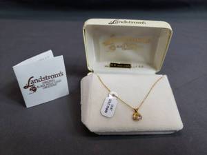 Vintage Landstroms Black Hills Gold Necklace