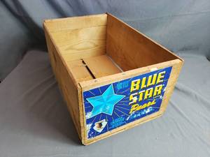 Blue Star Pears Wooden Box
