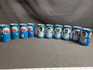 Vintage RC Cola Cans Some with MLB Players