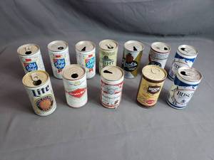 Old Beer Cans, Aluminum and Steel