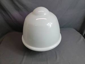 Large White Glass Light Globe