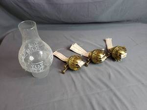 Oil Lamp Wicks and Globe