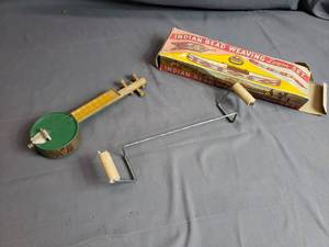 Bead Weaving Loom and Toy Banjo