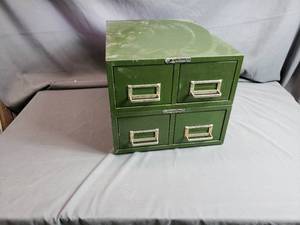 Steelmaster 4 Drawer Recipe Card Filer