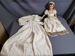 Vintage Dress and Doll